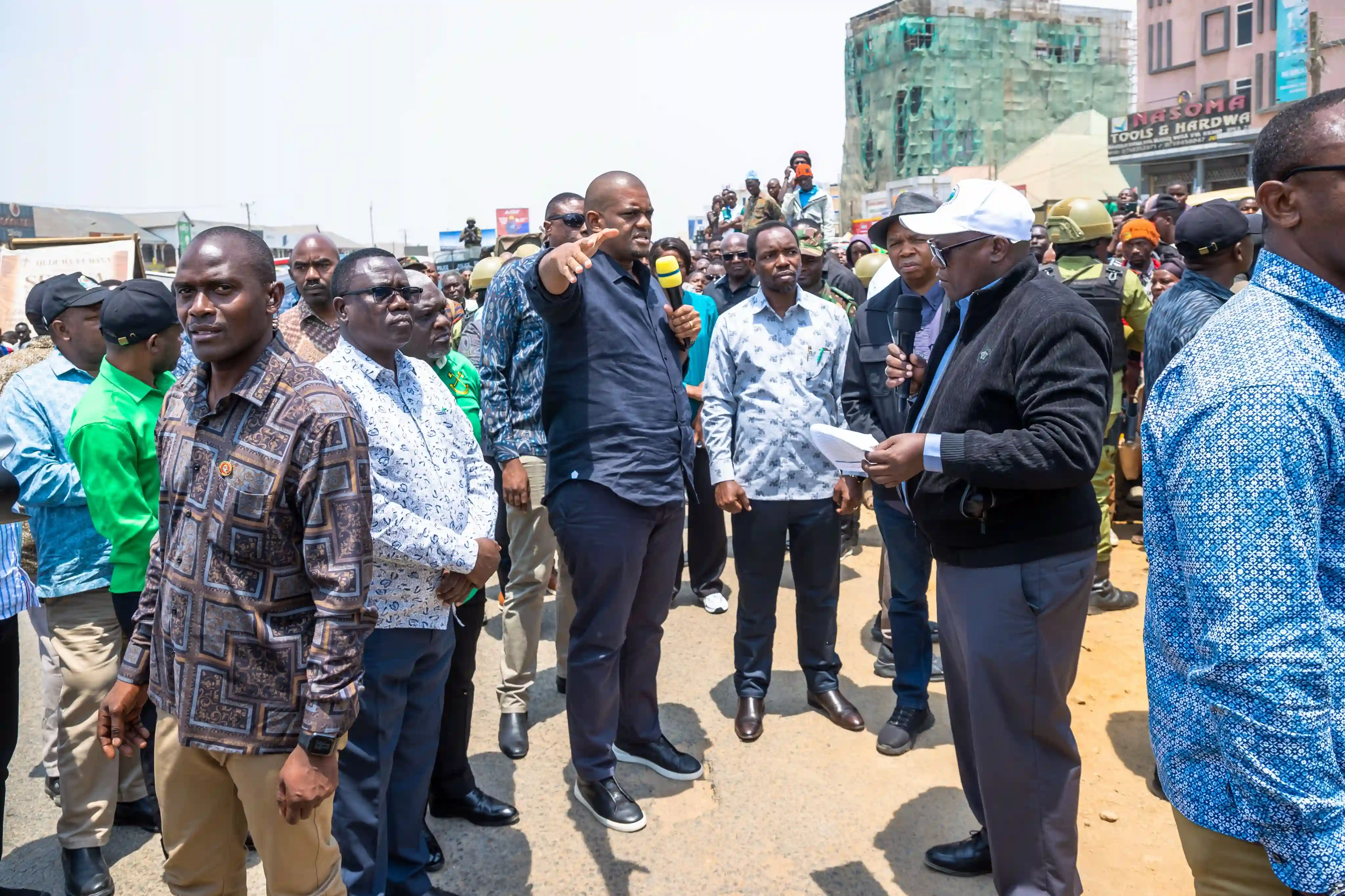 TANROADS Mbeya Under Scrutiny as Vice President Questions TZS 40 Billion Road Project