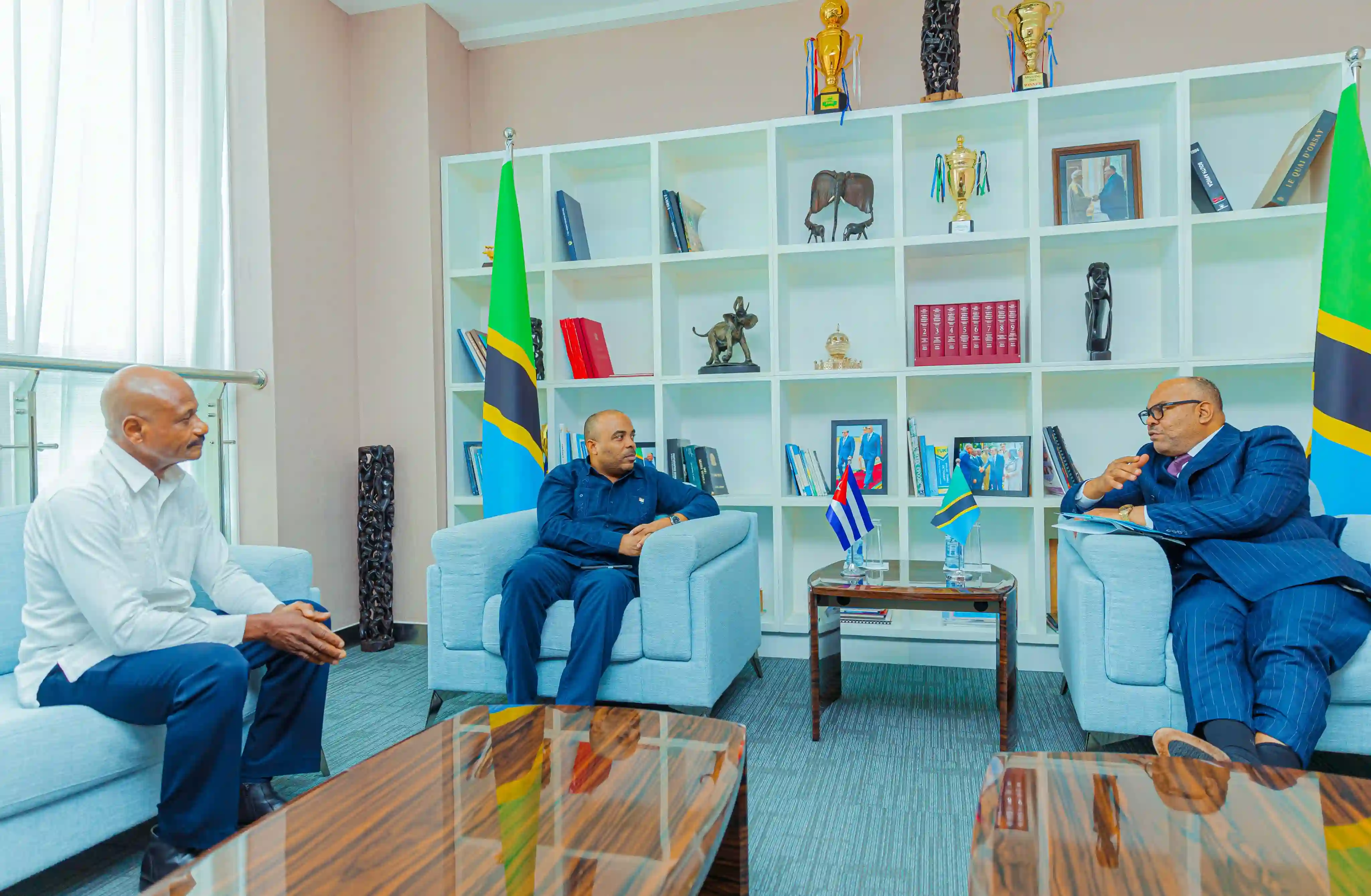 TANZANIA’S FOREIGN MINISTER MEETS CUBAN AMBASSADOR AS COUNTRIES SEEK CLOSER TIES