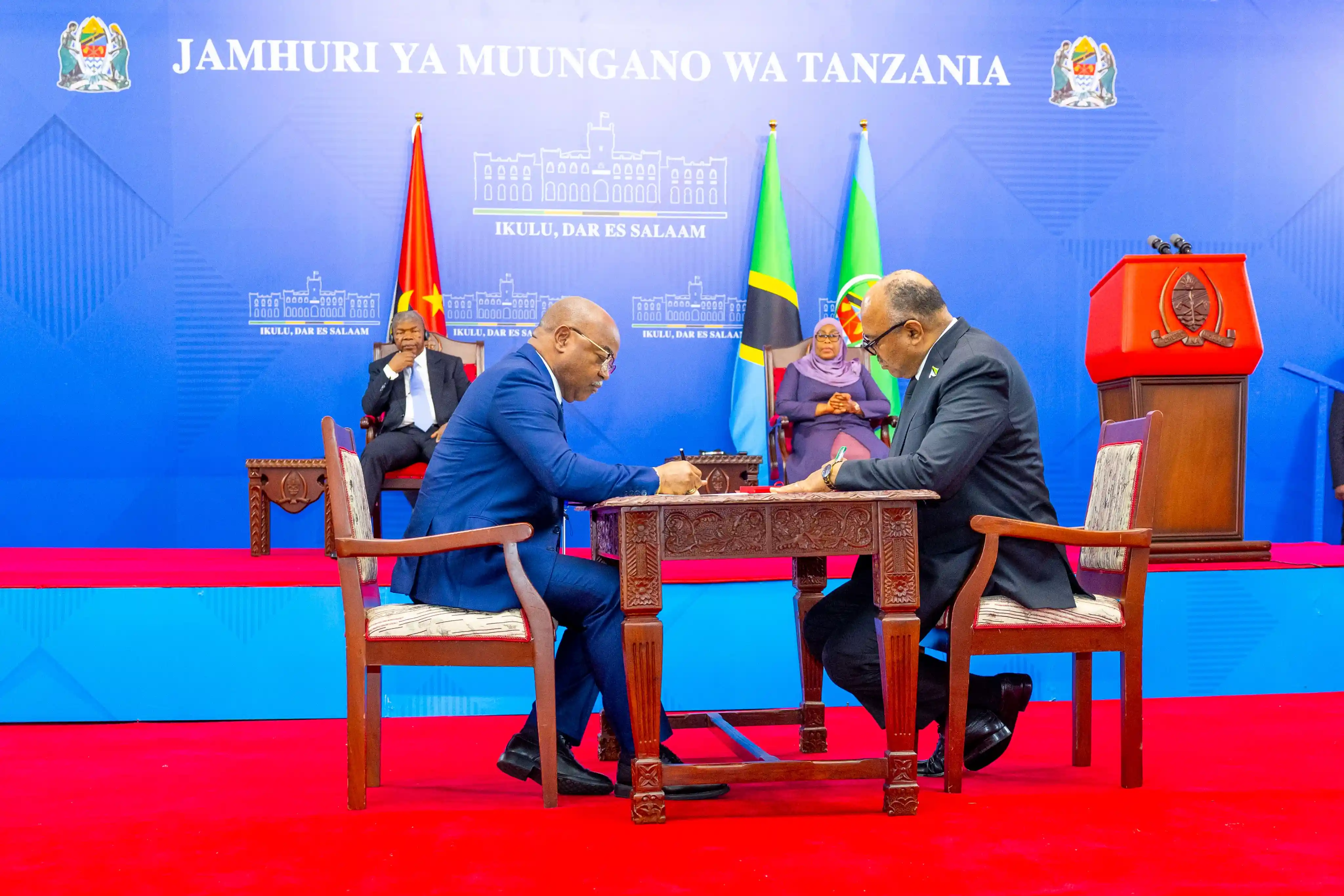 Tanzania and Angola Strengthen Bilateral Partnership Through Four New Agreements