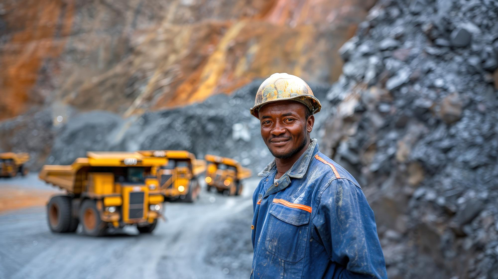 Mining operations in Tanzania highlighting local content reforms that require mining companies to buy certain goods and services from 100% Tanzanian-owned firms.